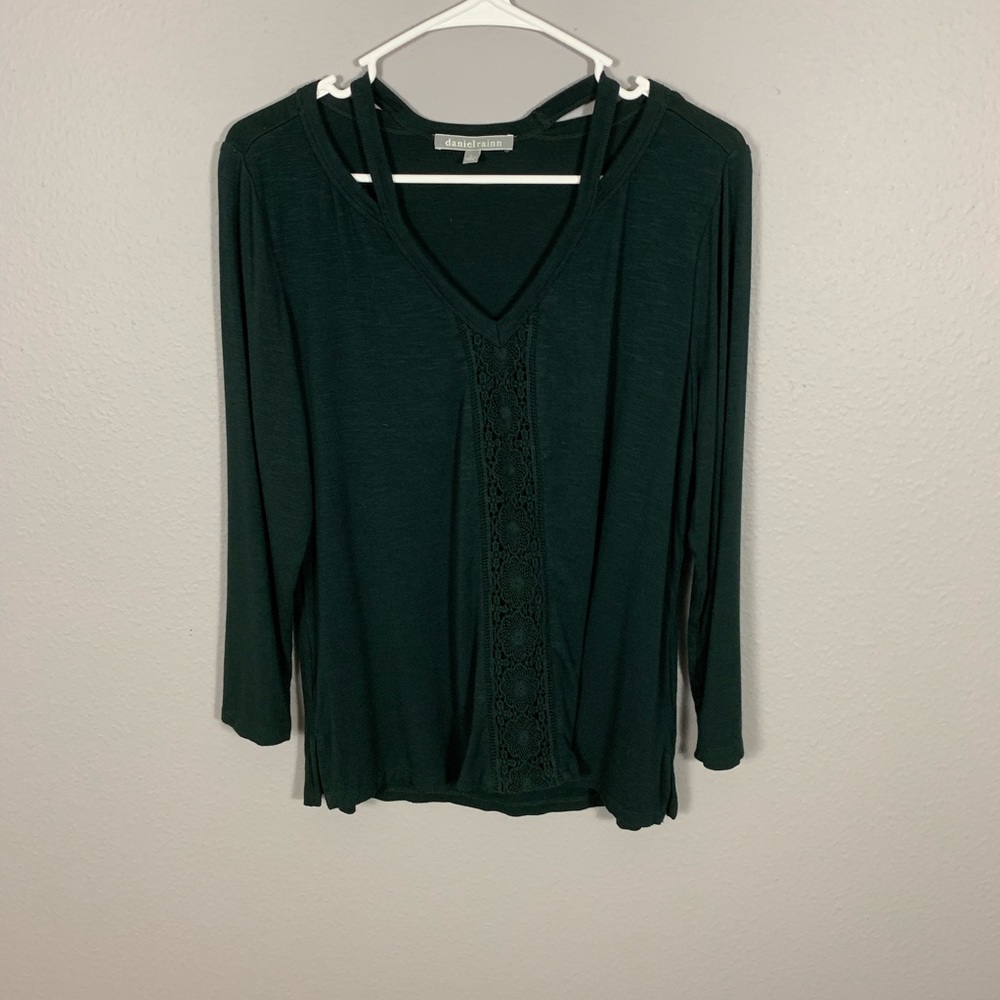 Anthropologie Daniel Rainn Embroidered Top